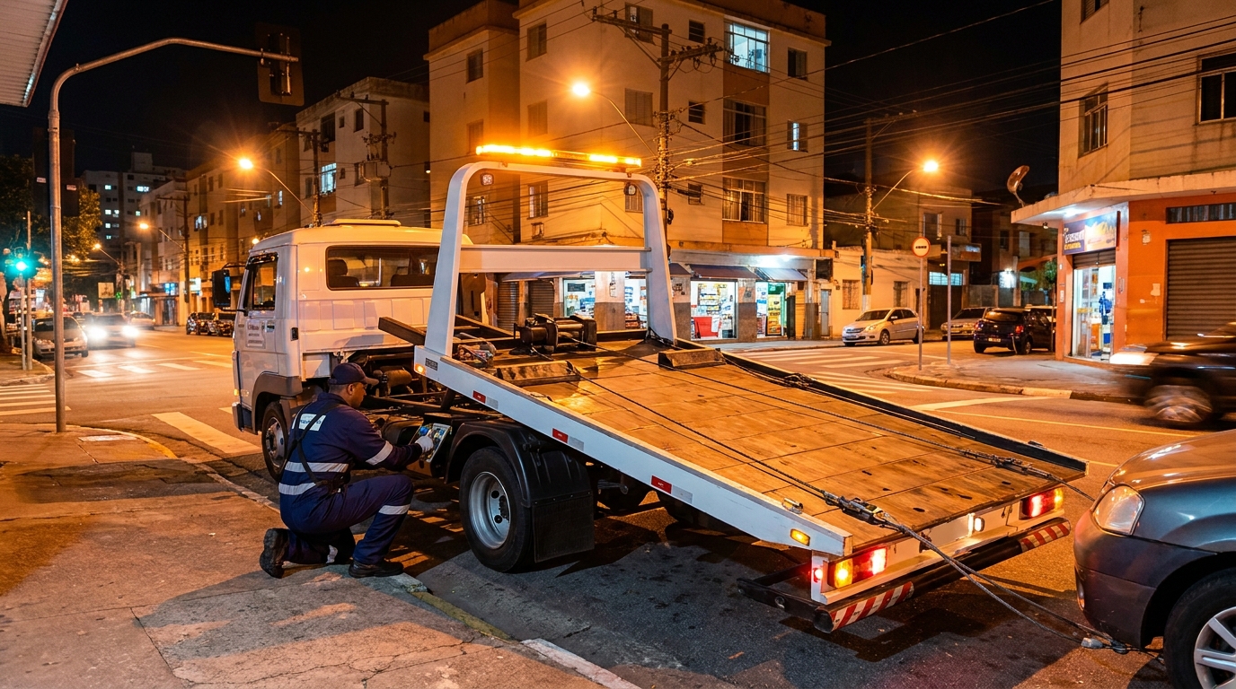 Guincho 24h profissional no Vila Sant’Ana, Botucatu‑SP
