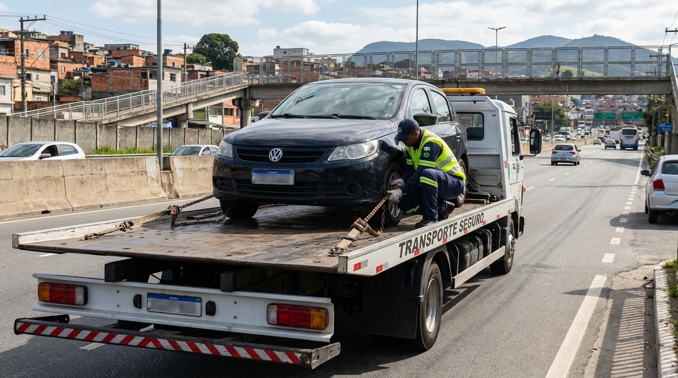 Logística para Veículos Parados em Botucatu‑SP
